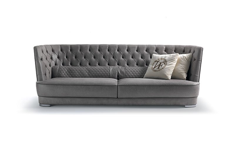 Greppi Capitonné – Canapé design haut de gamme – Vittoria Frigerio