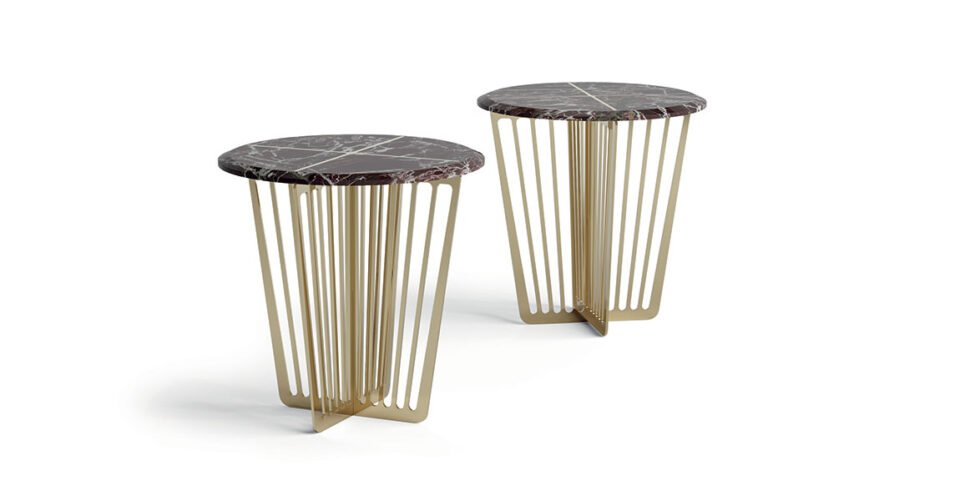 Alfieri table d’appoint design haut de gamme – Vittoria Frigerio