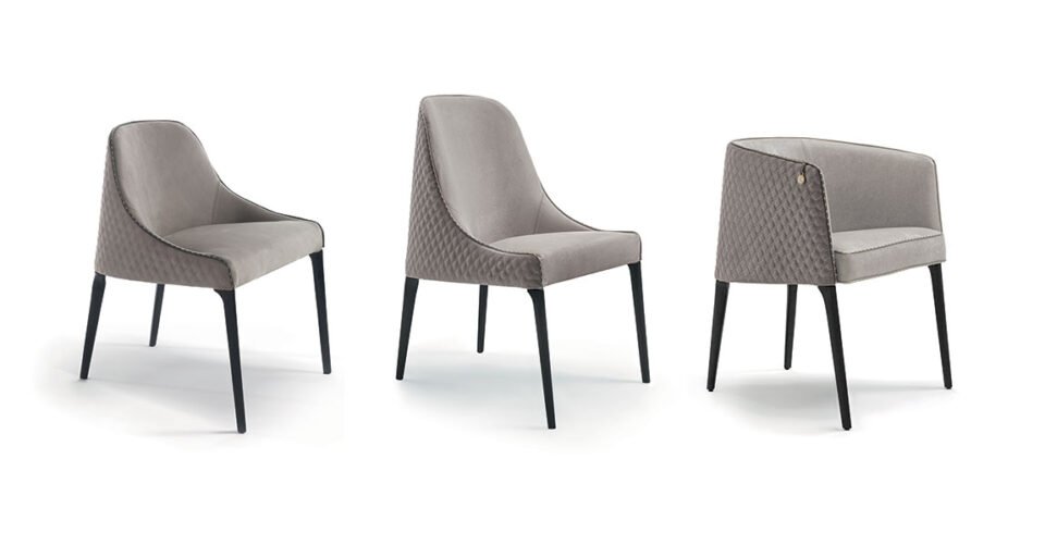 Poggi chaise design haut de gamme – Vittoria Frigerio