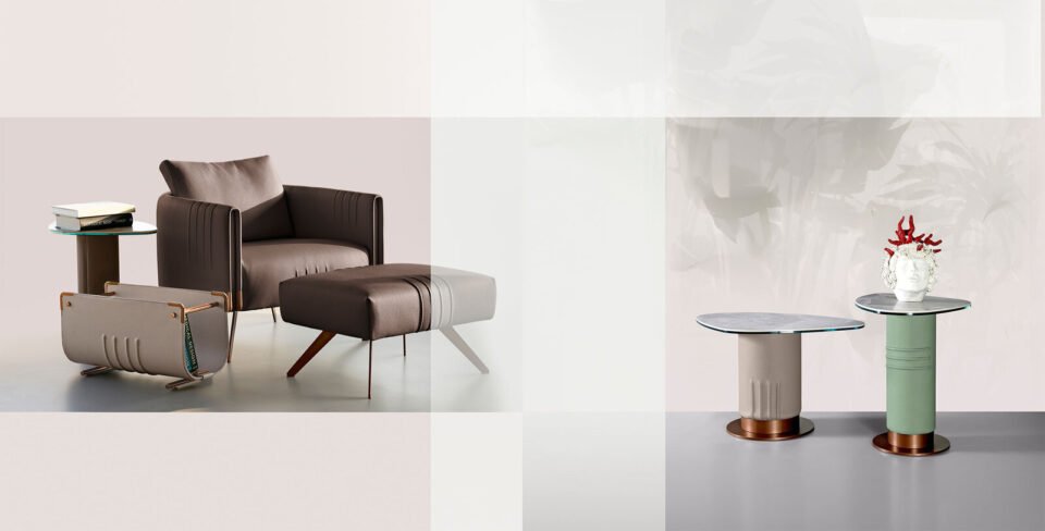 Philly Table basse design haut de gamme de la collection GMM Capsule. Design sculptural et finitions raffinées, disponible chez D-Style Interior.