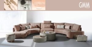 Philly Ottomans de Gamma Arredamenti, design Giuseppe Viganò, allient élégance, confort et créativité italienne. disponibles chez D-Style Interior.