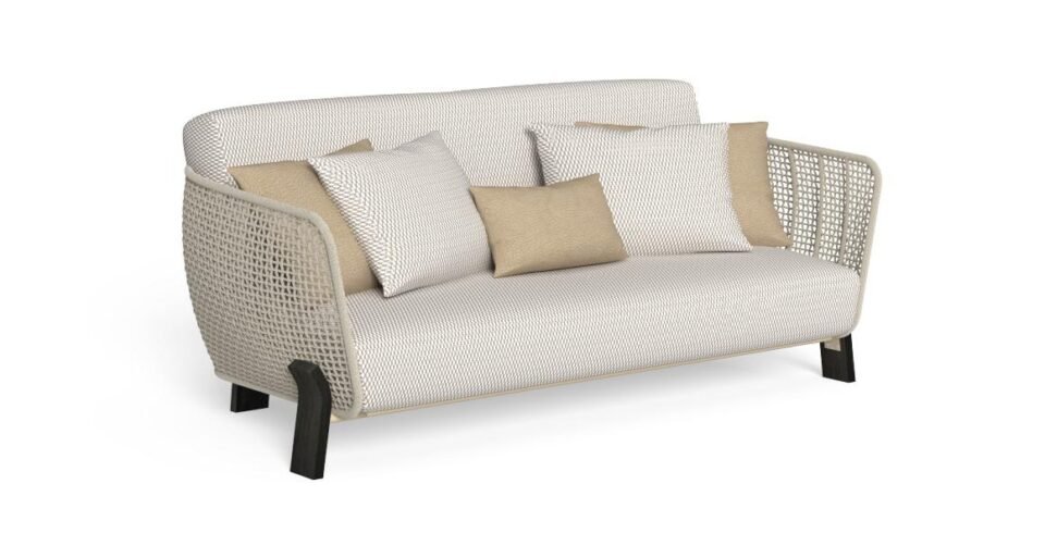 Argo//Wood canapé love seat